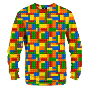 Mr. GUGU & Miss GO Unisex's Blocks Sweater S-Pc2062