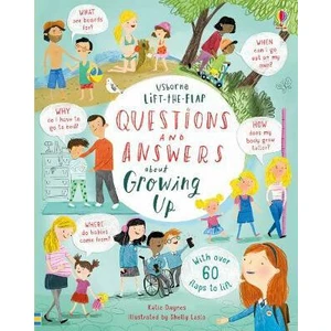 Lift-the-Flap Questions & Answers about Growing Up (Defekt) - Katie Daynes