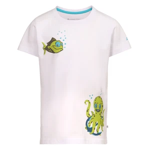 Children's cotton T-shirt ALPINE PRO MAARO white variant pc