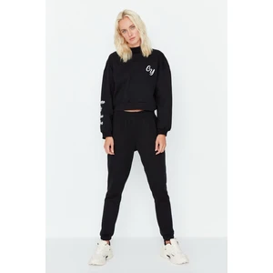 Trendyol Sweatsuit - Black - Regular fit