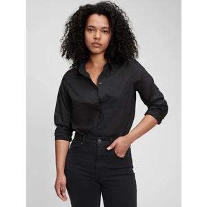 Black women's shirt GAP cotton