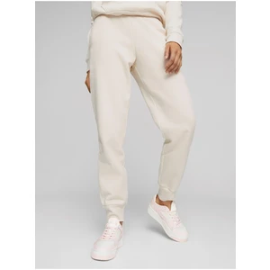 Cream Women's Sweatpants Puma ESS - Women