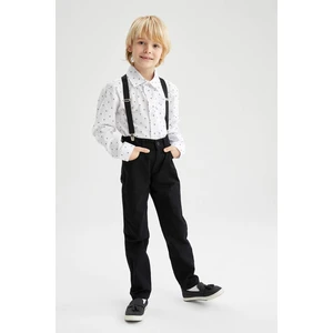 DEFACTO Boy Regular Fit Basic Five Pocket Gabardine Trousers