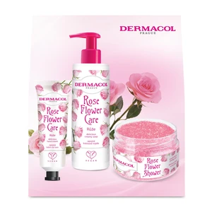 Dermacol Flower Care Rose darčeková sada (s vôňou ruží)