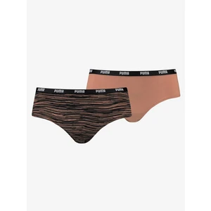 Set of two brown women's panties Puma - Women