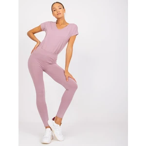 Pink leggings basic Brigitte