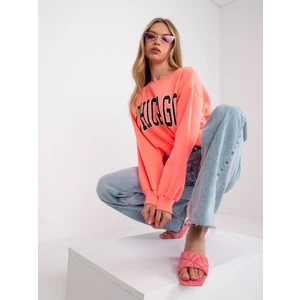 Pink sweatshirt with Madeira slogan