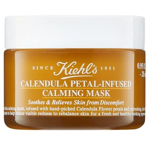 Kiehl´s Calendula Petal-Infused Calming Mask 28 ml pleťová maska pre ženy na veľmi suchú pleť; na citlivú a podráždenú pleť; na dehydratovanu pleť