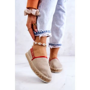 Women's espadrilles Slip-on Big Star - beige