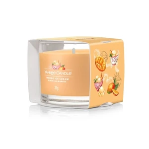 Yankee Candle Mango Ice Cream votívna sviečka glass 37 g