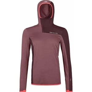 Ortovox Felpa outdoor Fleece Light Grid SN Hoody W Mountain Rose L