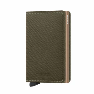 Portfel Secrid Slimwallet Saffiano Ssa-Olive