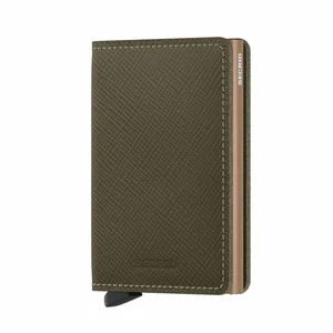 Secrid Slimwallet Saffiano Ssa-Olive