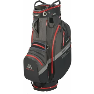 Big Max Dri Lite V-4 Cart Bag Charcoal/Black/Red Borsa da golf Cart Bag