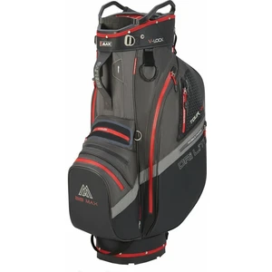 Big Max Dri Lite V-4 Cart Bag Charcoal/Black/Red Torba golfowa