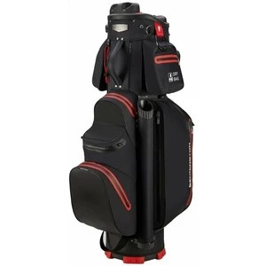 Bennington SEL QO 9 Select 360° Water Resistant Black/Red Borsa da golf Cart Bag