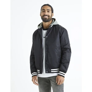 Celio Buted Jacket with Detachable Hood - Men