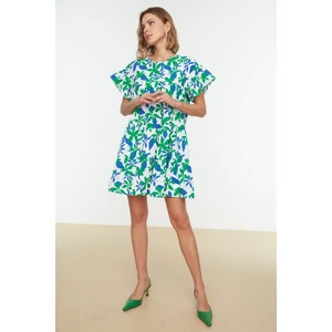 Trendyol Ecru Patterned Dress