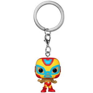 Funko POP Keychain: Marvel Luchadores - Iron Man (klíčenka) [HRAČKA]