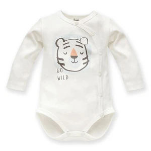 Pinokio Kids's Wild Animals gombos longsleeve bodysuit