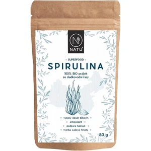 Natu Spirulina BIO prášok 80 g