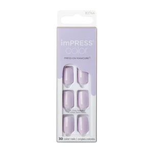 KISS Samolepiace nechty imPRESS Color Picture Purplect 30 ks