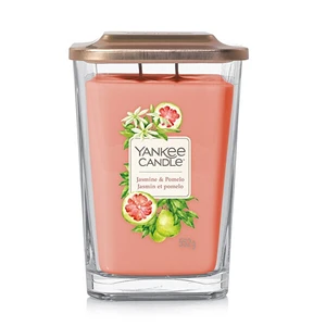 Yankee Candle Aromatická svíčka velká hranatá Jasmine & Pomelo 552 g