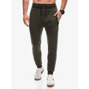 Edoti Men's sweatpants with zippered pockets EM-PASK-0102