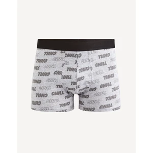 Celio Vzorované boxerky Fichill - Pánské