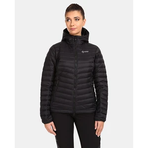 Women's down jacket Kilpi PYRAMIDEN-W Black