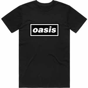 Oasis Camiseta de manga corta Decca Logo Unisex Black XL