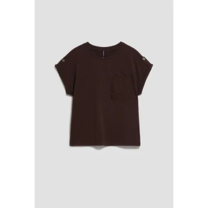 Moodo women's T-shirt - dark brown