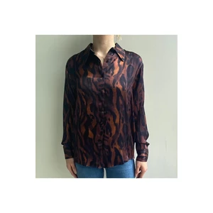 Koton Patterned Satin Shirt