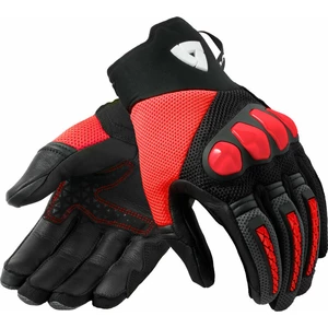 Rev'it! Speedart Air Black/Neon Red XL Guantes de moto