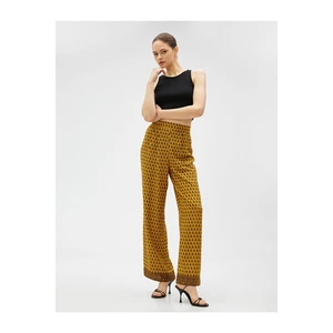 Koton Ethnic Pattern Wide Leg Pants