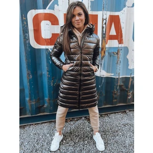 Ladies jacket / coat LESSI mocha Dstreet