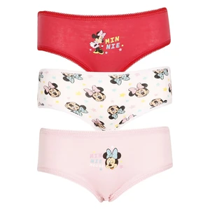 3PACK Girls Panties E plus M Minnie multicolor