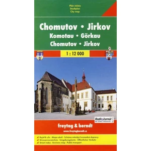 PL Chomutov, Jirkov 1:12 000 / plán města