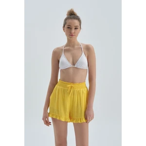 Dagi Shorts - Yellow - High Waist