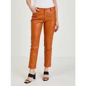 Brown leatherette pants ORSAY - Ladies