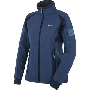 Women's softshell jacket HUSKY Scooby L dk. Blue