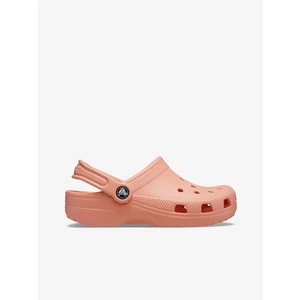 Šľapky Crocs oranžová farba