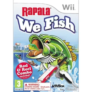 Rapala: We Fish + horgászbot - Wii