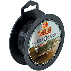 Wft vlasec zielfisch sumec 200 m černý - 0,60 mm - 19,9 kg