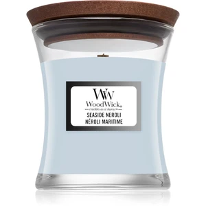 Woodwick Seaside Neroli vonná sviečka s dreveným knotom 85 g