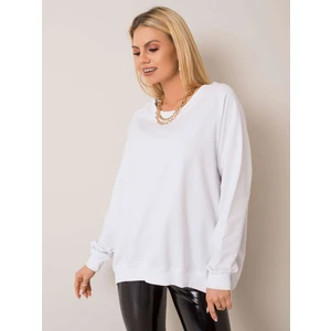 RUE PARIS White cotton sweatshirt