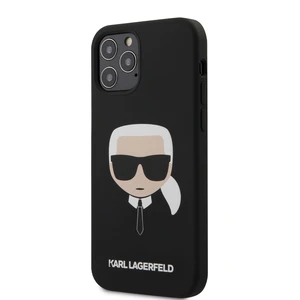 Tok Karl Lagerfeld Head szilikon  iPhone 12/12 Pro, black