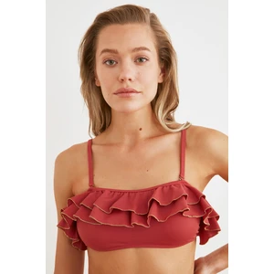 Góra od bikini Trendyol Frill detailed