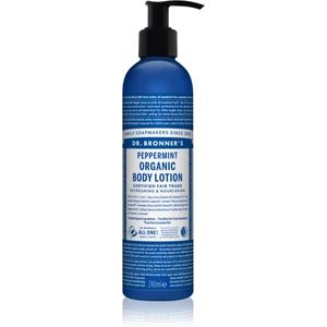 Dr. Bronner’s Peppermint osvěžující tělové mléko s hydratačním účinkem 240 ml