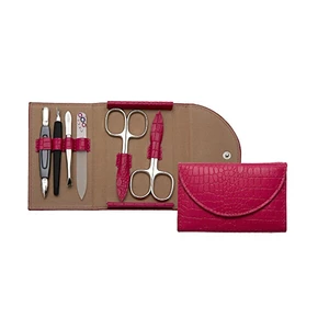 DuKaS Premium Line Solingen set na manikúru 214 Pink (+ puzdro)